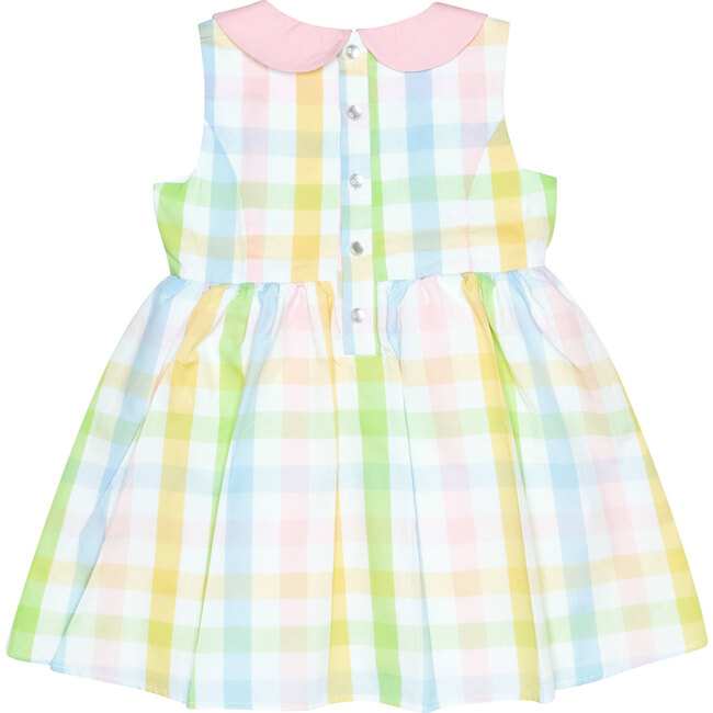 Vivienne Dress in Rainbow Gingham - Dresses - 2