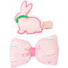 Bunny Hairclips, Pink - Hair Accessories - 1 - thumbnail