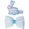 Bunny Hairclips, Blue - Hair Accessories - 1 - thumbnail