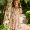 Girls Stevie Dress, Watercolor Bows - Dresses - 2