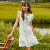 Womens Kalani Dress, Blue Tulips - Dresses - 2