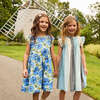 Girls Stevie Dress, Ocean Stripe - Dresses - 2