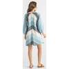 Womens Ava Dress, Ocean Stripe - Dresses - 4 - thumbnail