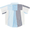 Boys Jack Shirt, Ocean Stripe - Shorts - 4