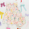 Baby Girls Stevie Dress Set, Watercolor Bows - Dresses - 4