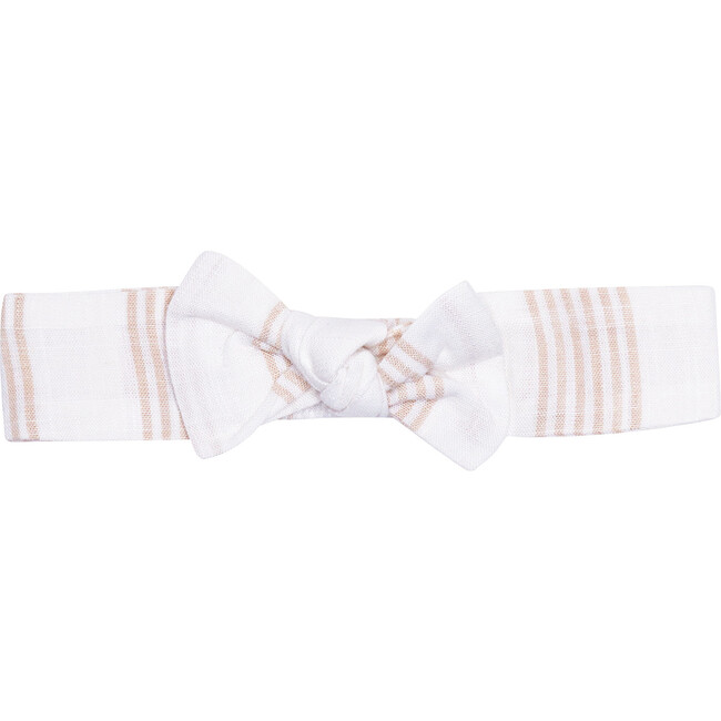Baby Bow Headband in Desert Mirage Stripe