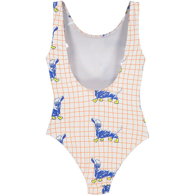 Puppies Print Swimsuit, Multicolors - One Pieces - 3