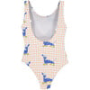 Puppies Print Swimsuit, Multicolors - One Pieces - 3