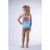 Puzzle Dog & Day Garden Swimsuit, Blue - One Pieces - 8