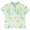 Harrison Polo, Lime Tie Dye - Polo Shirts - 1 - thumbnail