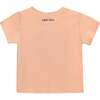 Swan Applique T-Shirt, Peach - T-Shirts - 2