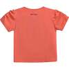 Puppy Applique T-Shirt, Orange - T-Shirts - 2