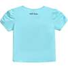 Puppy Applique T-Shirt, Blue - T-Shirts - 2