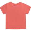 Cat Applique T-Shirt, Orange - T-Shirts - 2