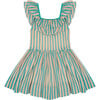 Postcard Dress, Just Peachy & The Pool Voile Stripe - Dresses - 1 - thumbnail