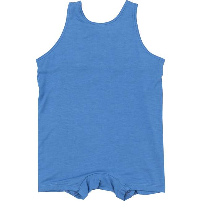 REGATTA SOLID OVERALL SHORTIE, Blue - Rompers - 3