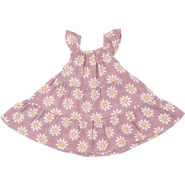 Daisy Delight 3/4 Sleeve Pocket Twirl Dress