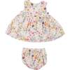 CHEERY MIX FLORAL KIMONO DRESS & BLOOMER, Multi - Dresses - 2