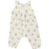 BUTTERCUP BOUQUETS FRONT OPENING ROMPER, White - Rompers - 1 - thumbnail