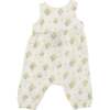 BUTTERCUP BOUQUETS FRONT OPENING ROMPER, White - Rompers - 2