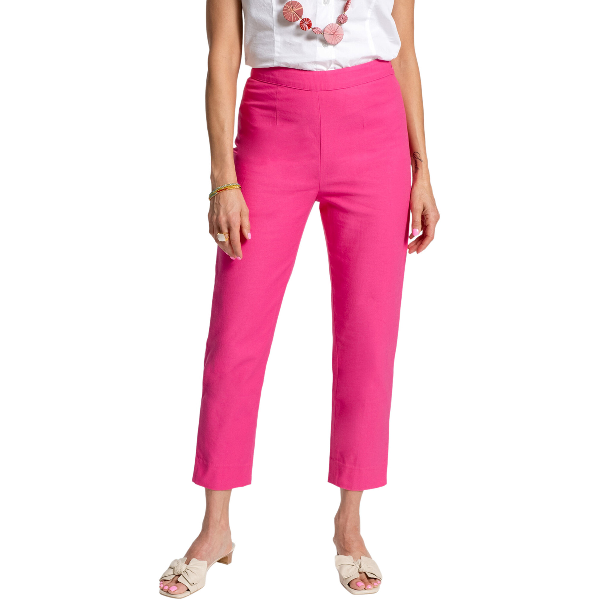 Women's Lucy Pant Stretch, Pink - Pants - 1