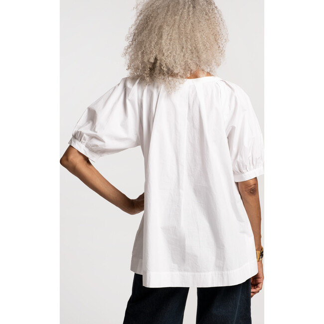 Women's Zonda Top, White - T-Shirts - 3