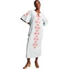 Women's Charming Caftan Maxi Gambit, Light Blue/Multi - Dresses - 1 - thumbnail