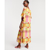 Women's Spinnaker Dress Colorblock Plaid, Yellow Multi - Dresses - 3