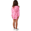 Waves Zip Hoodie, Punk Pink - Sweatshirts - 3