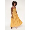 Women's Savannah Smocked Long Skirt, Gilded - Skirts - 2