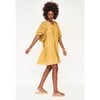 Women's Malta V-Neck Pull String Sleeve Coverup Dress, Gilded - Dresses - 5