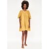 Women's Malta V-Neck Pull String Sleeve Coverup Dress, Gilded - Dresses - 6