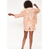 Women's Camden Deep V-Neck Top, Conch Ikat - Blouses - 6