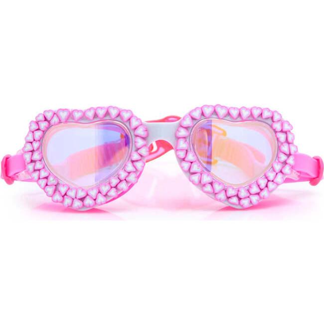 Xoxo Heart Youth Swim Goggle, Pink