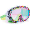 Zebra Print Swim Mask, Multi - Swim Goggles - 2