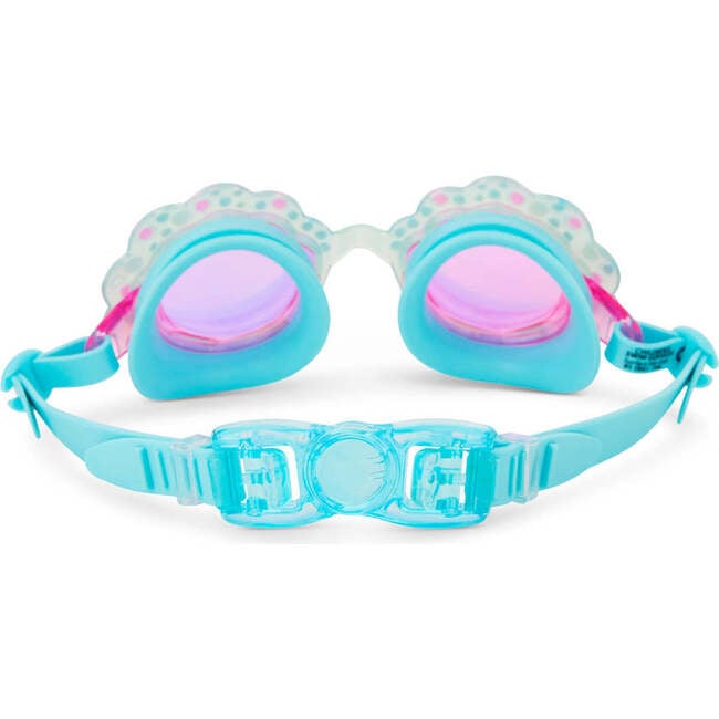 Turquoiose Tide Shell Youth Swim Goggle, Blue - Swim Goggles - 3