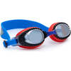 Turbo Red Race Car Theme Swim Goggle, Red - Swim Goggles - 2