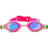 Summer Melon Rhinestone Youth Swim Goggle, Pink - Swim Goggles - 1 - thumbnail