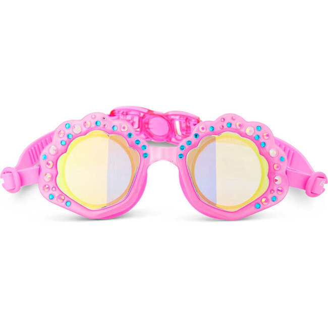 Sea Shell Pink Shell Youth Swim Goggle, Pink