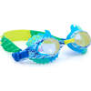 Royal Blue Snake Theme Youth Swim Goggle, Blue - Swim Goggles - 2