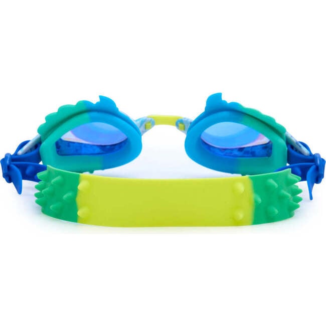 Royal Blue Snake Theme Youth Swim Goggle, Blue - Swim Goggles - 3