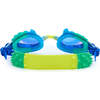 Royal Blue Snake Theme Youth Swim Goggle, Blue - Swim Goggles - 3