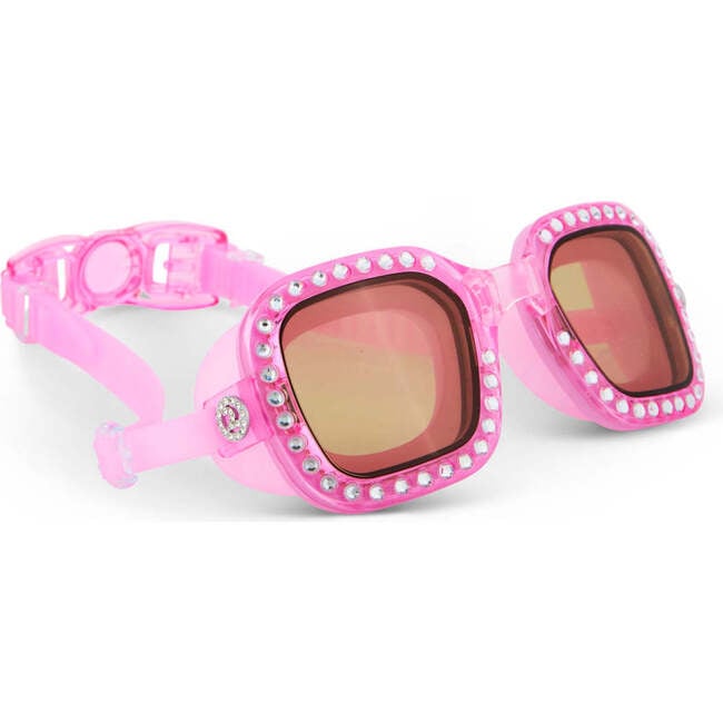 Pizazz Pink Youth Adult Swim Goggle, Pink - Swim Goggles - 2