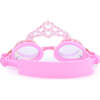 Pink Glitter Princess Crown Youth Swim Goggles, Pink - Swim Goggles - 3