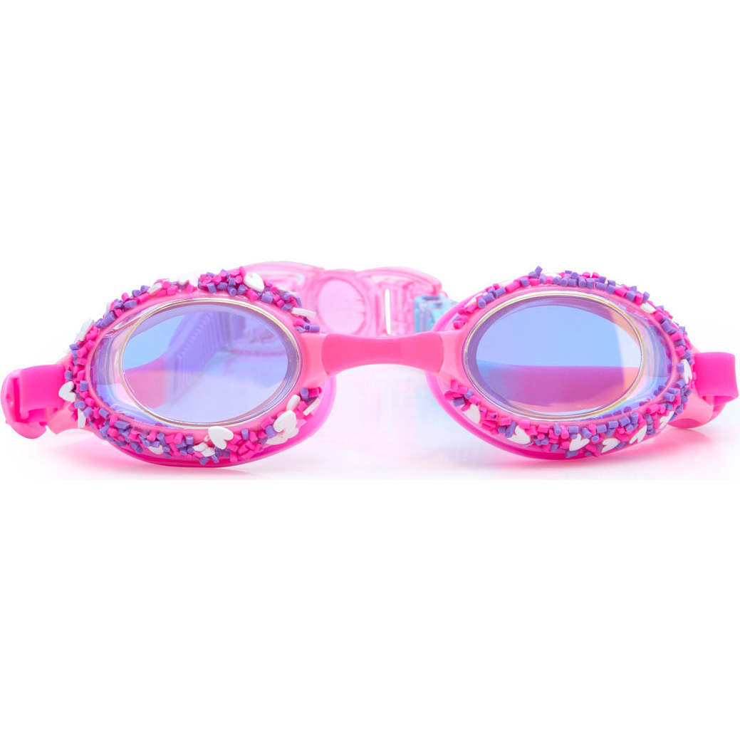 Frosting Sprinkle Youth Swim Goggle, Pink - Swim Goggles - 1