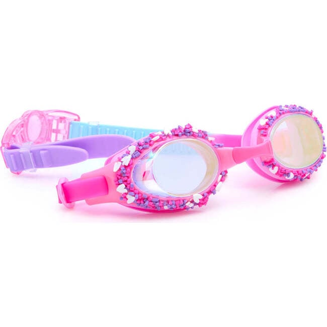 Frosting Sprinkle Youth Swim Goggle, Pink - Swim Goggles - 2