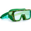 Green Camo Youth Novelty Swim Goggle, Green - Swim Goggles - 2