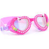 Flamingo Heart Youth Swmi Goggle, Pink - Swim Goggles - 2