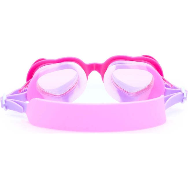 Flamingo Heart Youth Swmi Goggle, Pink - Swim Goggles - 3