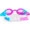 Crystal Violet Rhinestone Youth Swim Goggle, Pink - Swim Goggles - 3